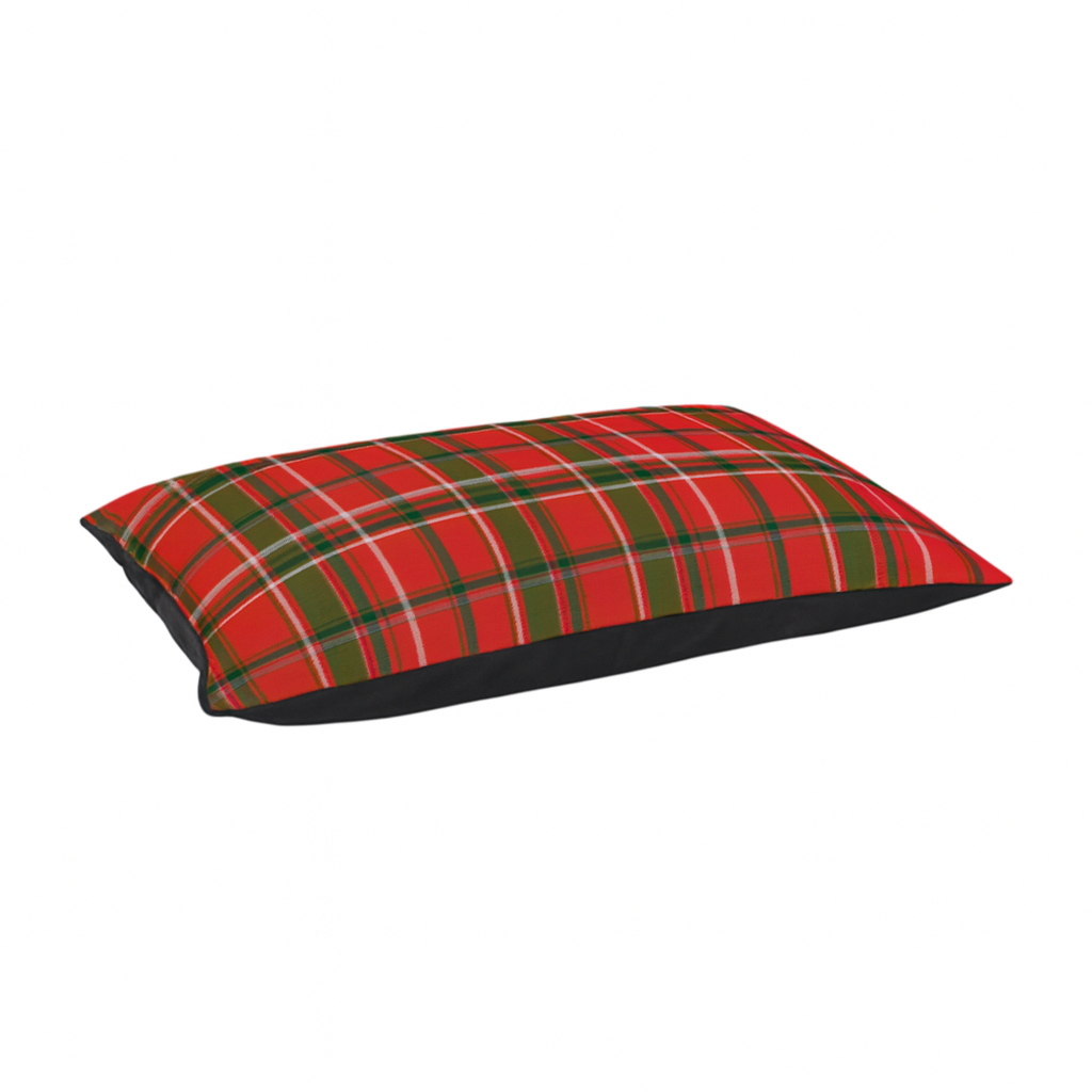 Festive Tartan Pet Bed