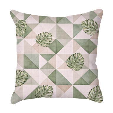 Palm Geometry Outdoor Cushion