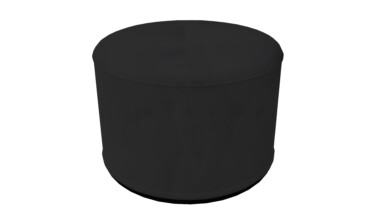 Panama Noire Indoor Pouffe