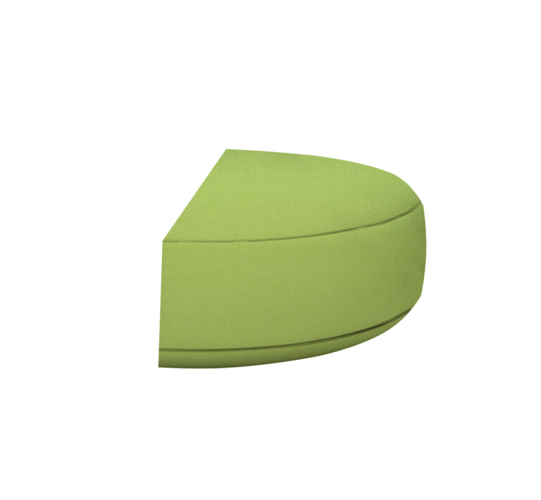 Outdoor Half Rounded Chair Pad