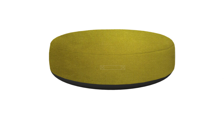 Indoor Plush Olive Floor Cushion