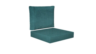 Plush Teal Base & Back