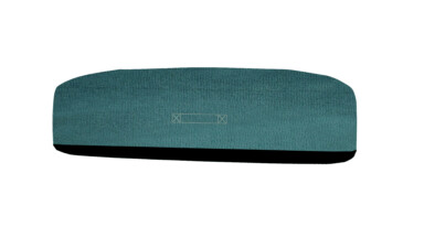 Indoor Plush Teal Floor Cushion
