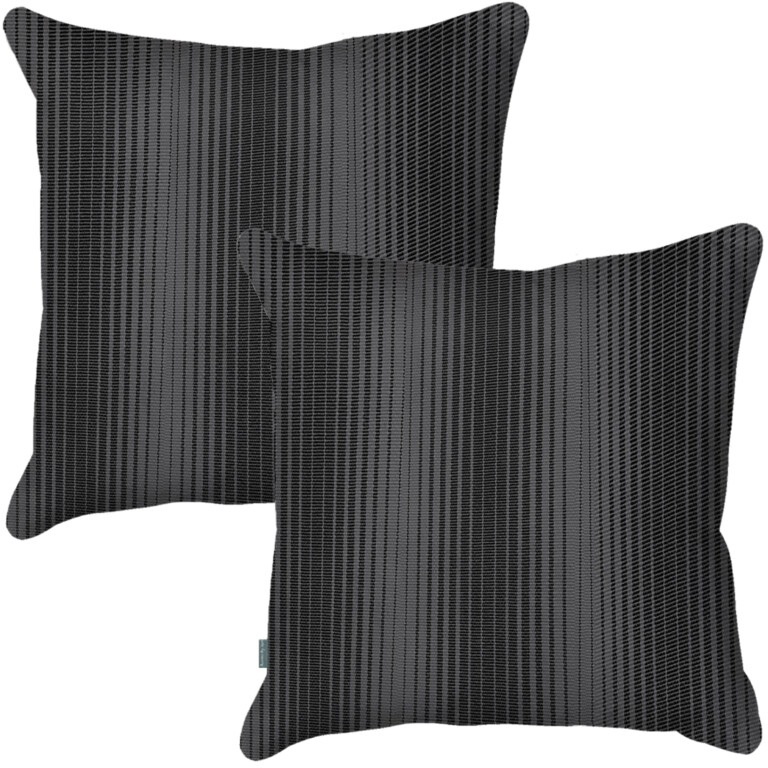 Saigon Black Outdoor Cushion 2 Pack