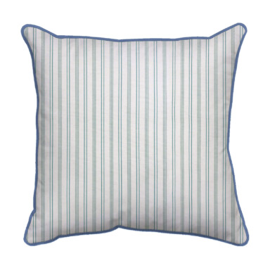 Laura Ashley Shirting Stripe Outdoor Cushion