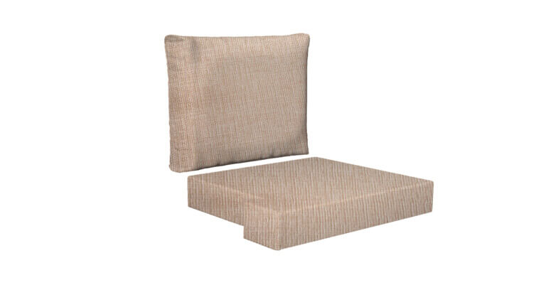 Indoor L Shape Base and Back Cushions