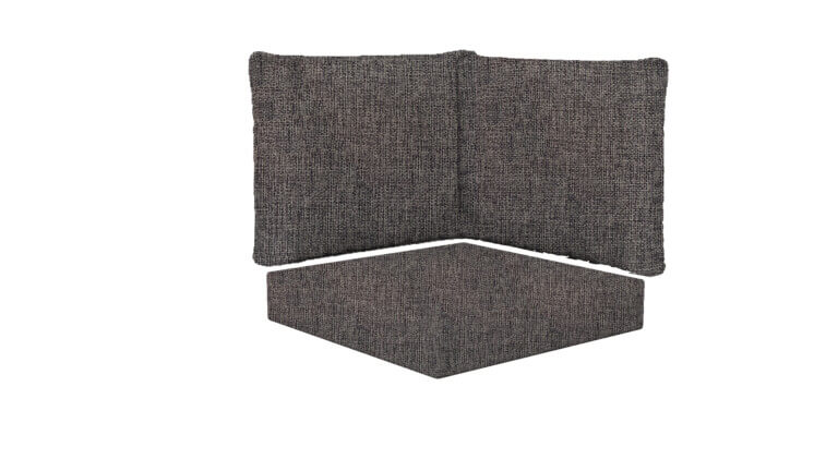 Indoor Corner Square Base and Back Cushions