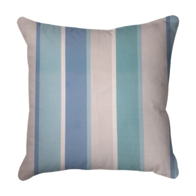 Starn Stripe Blue Outdoor Cushion