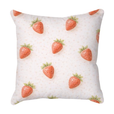 Strawberry Patch Outdoor Cushion