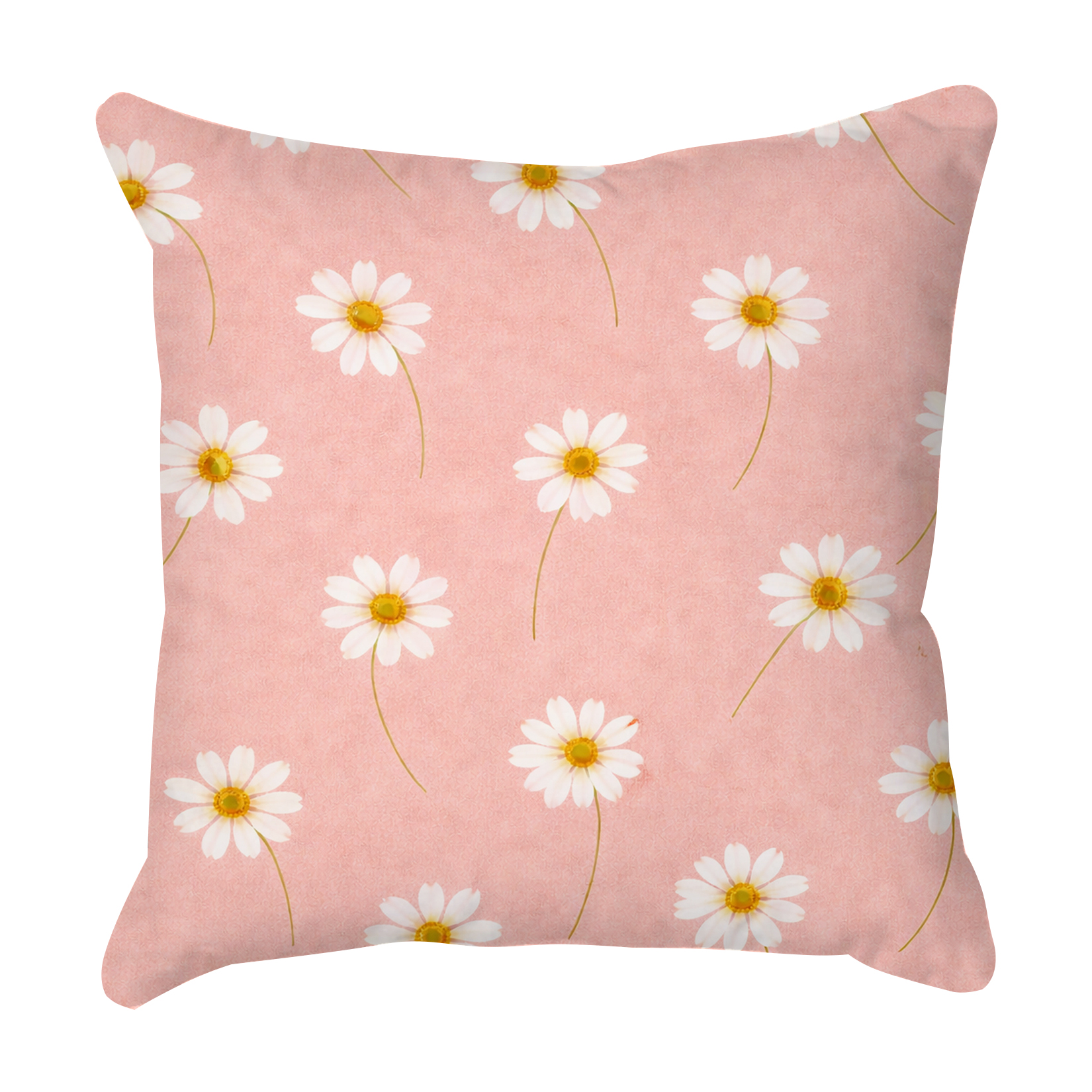 Summer Blush Daises Outdoor Cushion