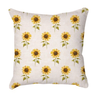 Sunflower Parade Outdoor Cushion