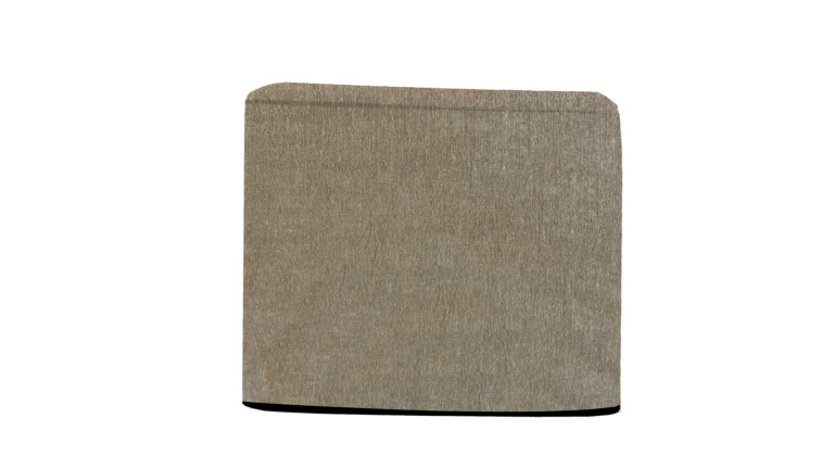 Metropolis Grey Indoor Pouffe