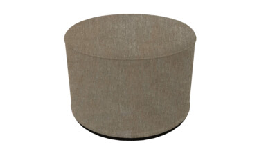 Surrey Mink Indoor Pouffe