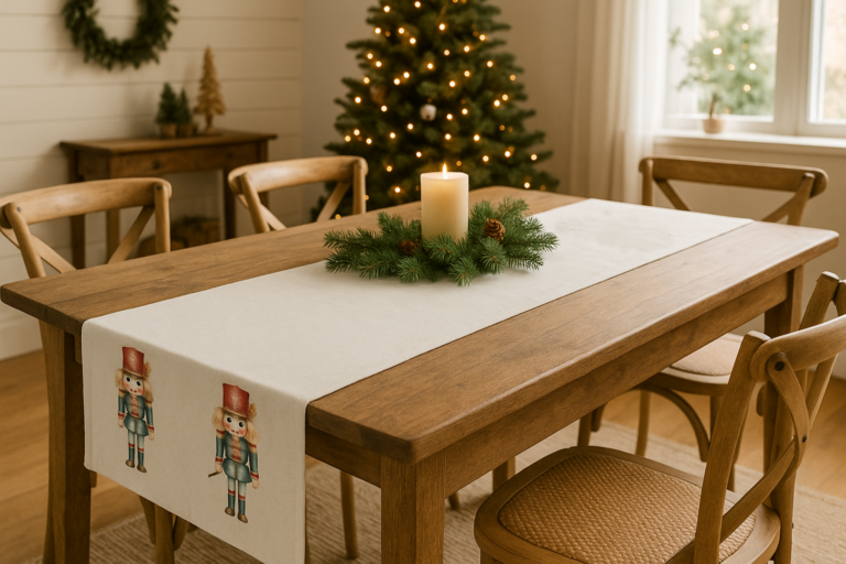 Nutcracker Charm Table Runner