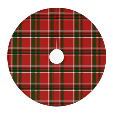 Red Tartan Tree Skirt