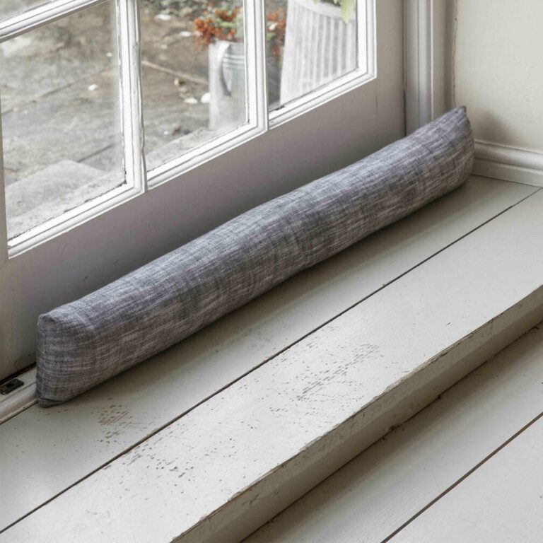 Aston Black Draught Excluder