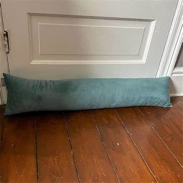 Hessian Duck Egg Draught Excluder