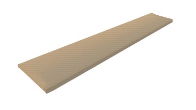 Ventura Sand Outdoor Bench Pad