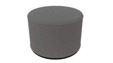 Ventura Silver Outdoor Pouffe