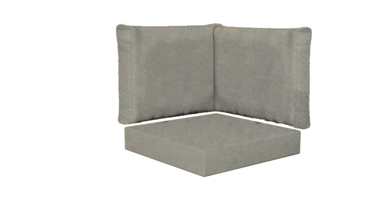 Indoor Corner Square Base and Back Cushions