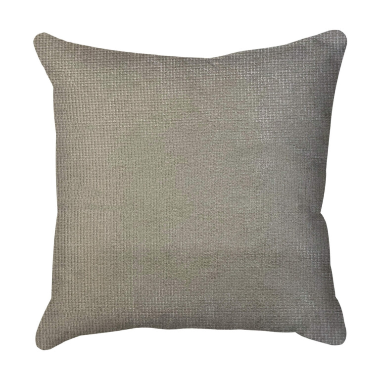 Waffle Silver Cushion