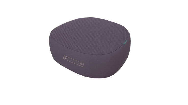 Oakley Purple Floor Cushion