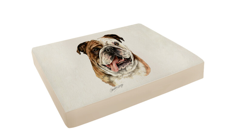 British Bulldog Pet Bed